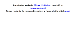Desktop Screenshot of mirax.co.cl